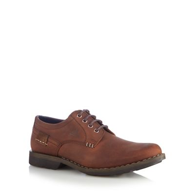 Brown 'Isaac' Derby shoes